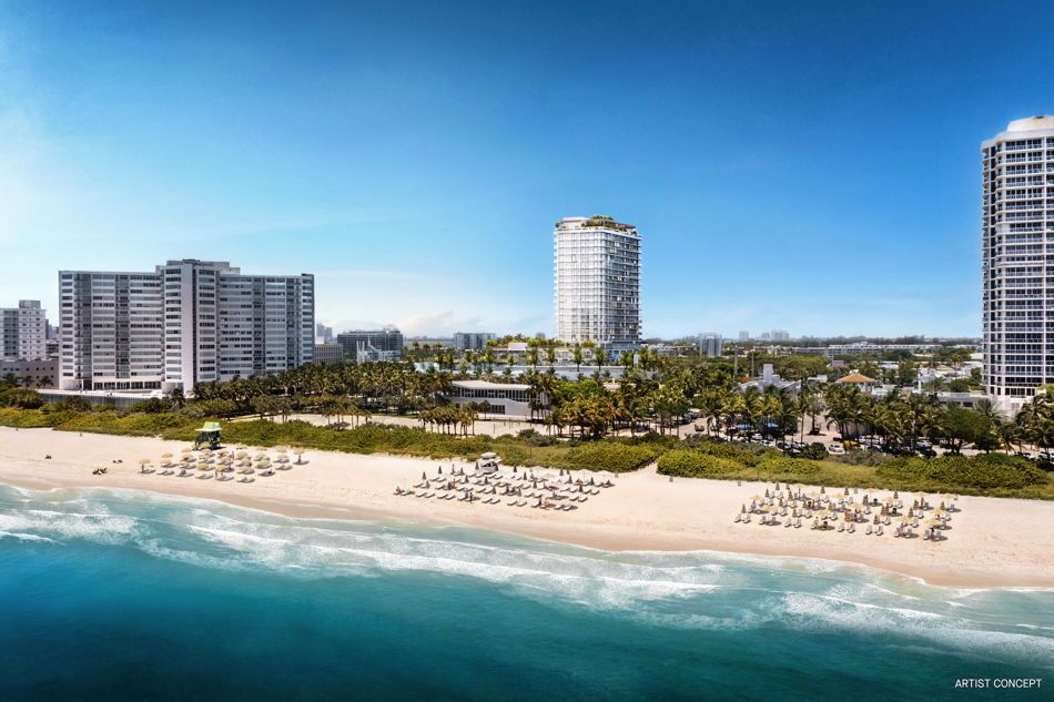 New Construction in 72nd Street Miami Beach FL