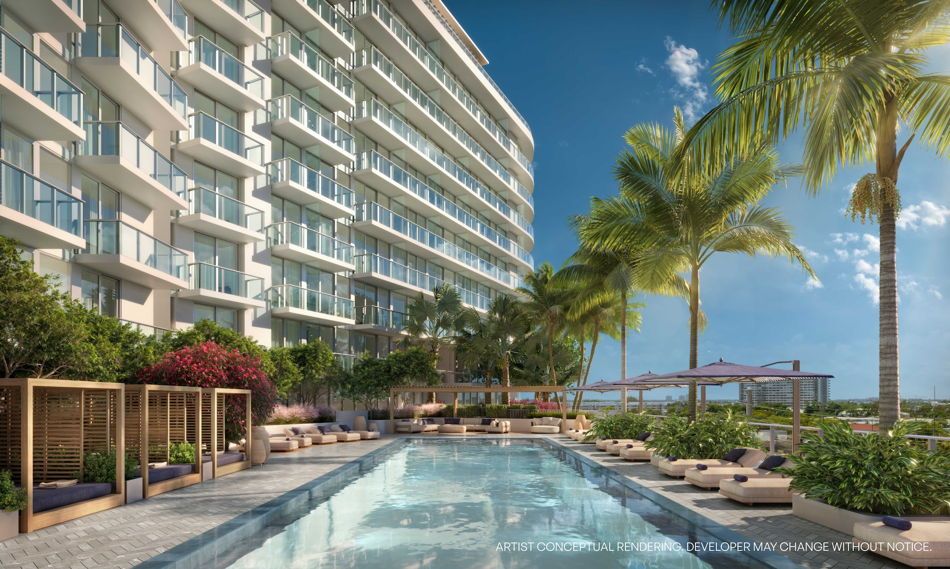 New Construction in Collins Ave Miami Beach FL
